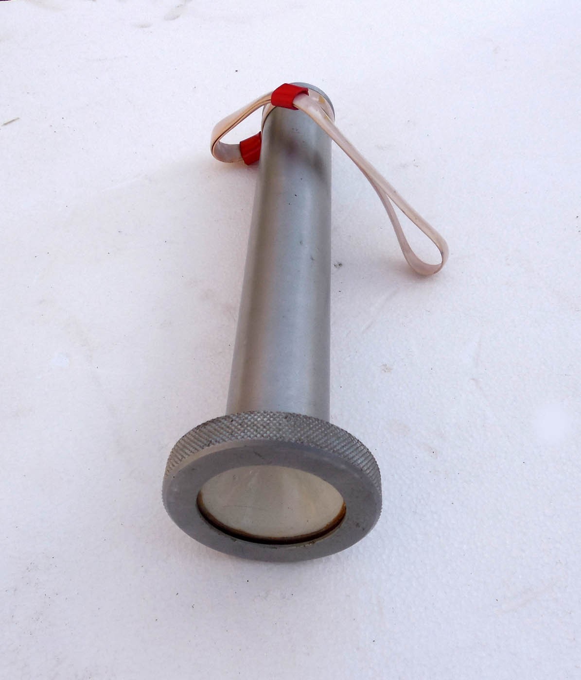 1960’s US DIVERS NAVY AQUALUX UNDERWATER D CELL FLASH LIGHT – NEW OLD STOCK