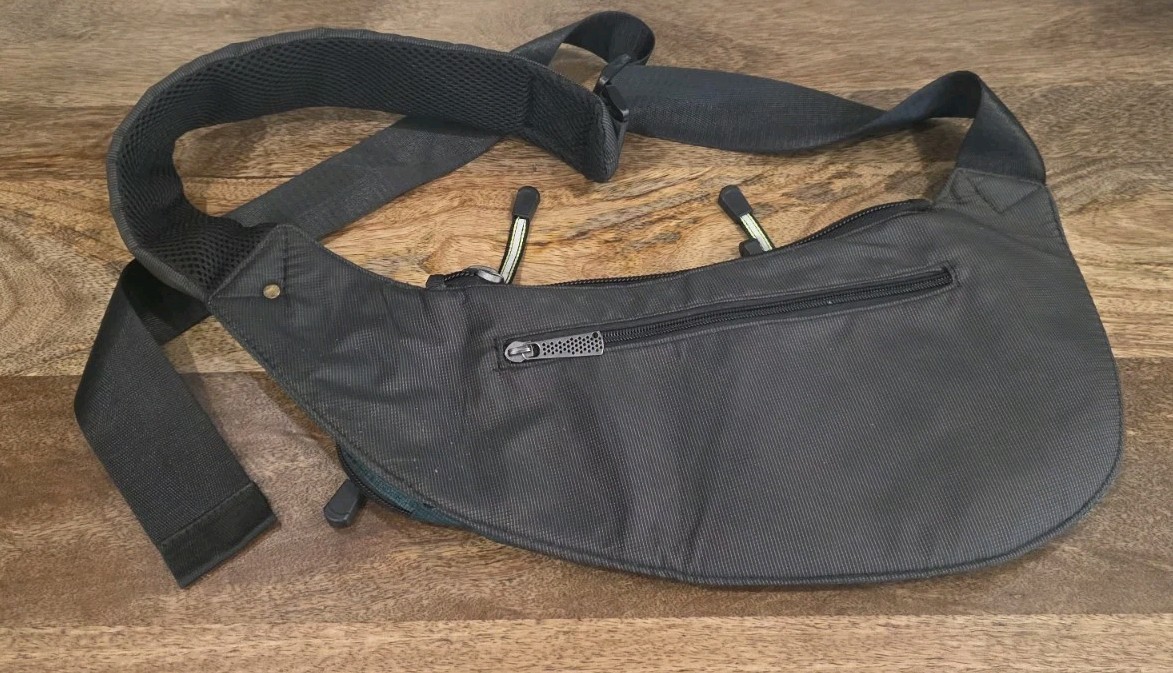 NICGID Sling Bag Chest Shoulder Backpack Crossbody Bags Casual Dark Green Teal
