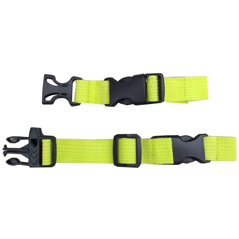 Amlrt HDHYK Backpack Chest Strap- Nylon – Adjustable One Size, Green