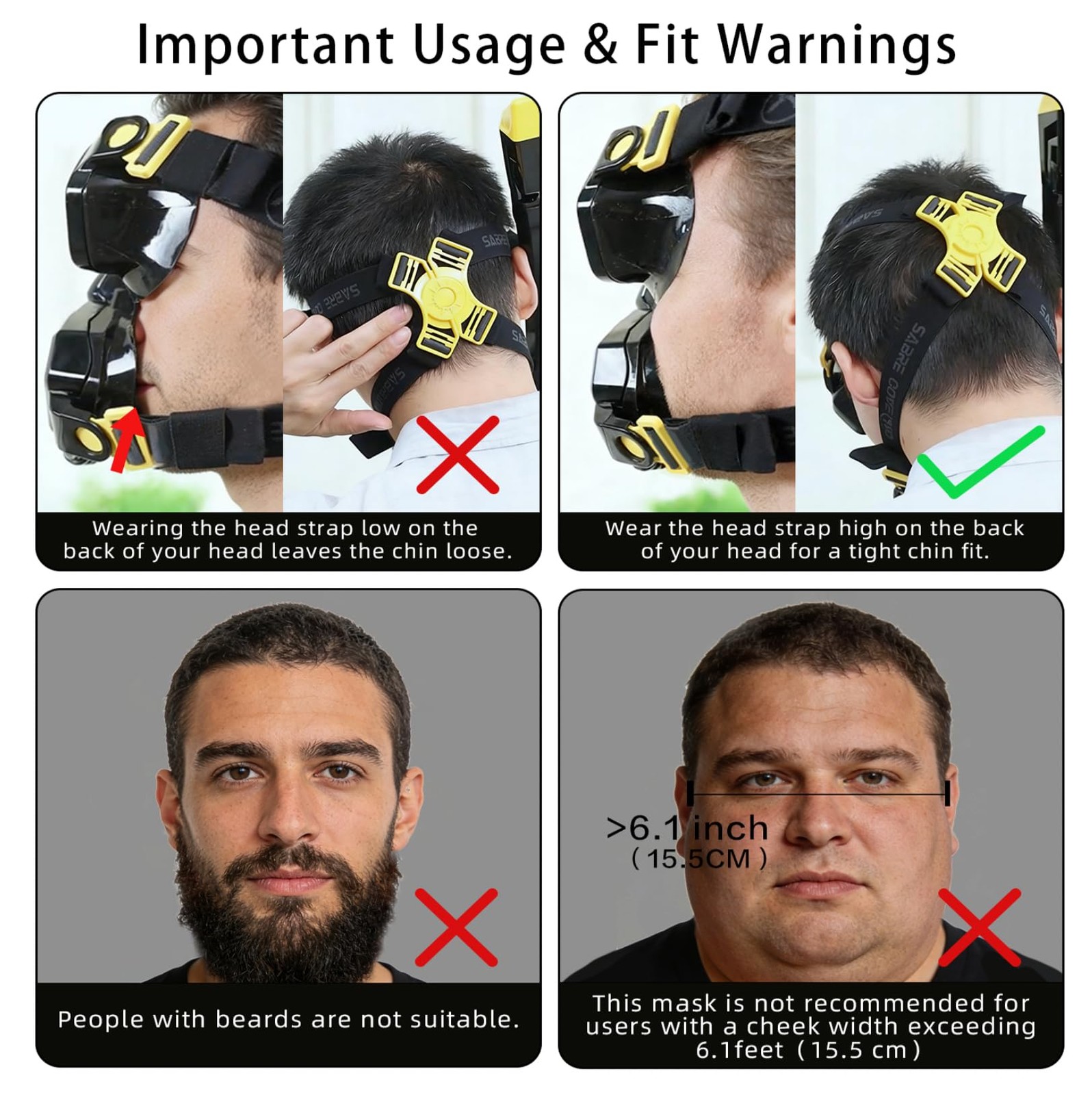 Full Face Snorkel Mask for Adults Teen, Snorkel Mask with Ear Equalization, Q…