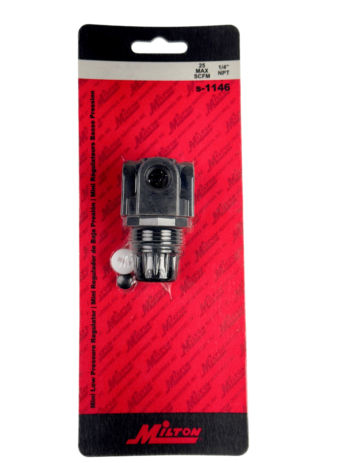 Milton S-1146 1/4″ NPT Mini Low Pressure Regulator