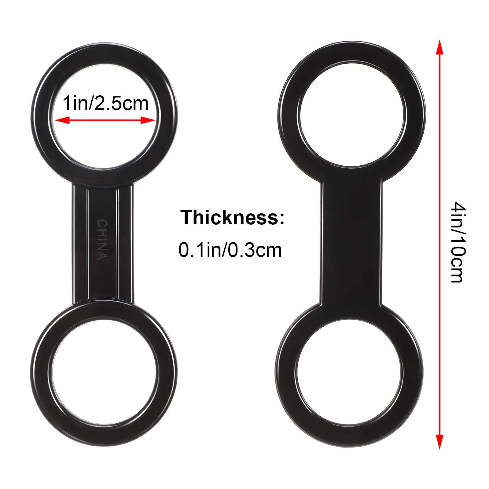 Weewooday 12 Pieces Scuba Diving Snorkel Keeper Silicone Snorkel Clip for Mas…