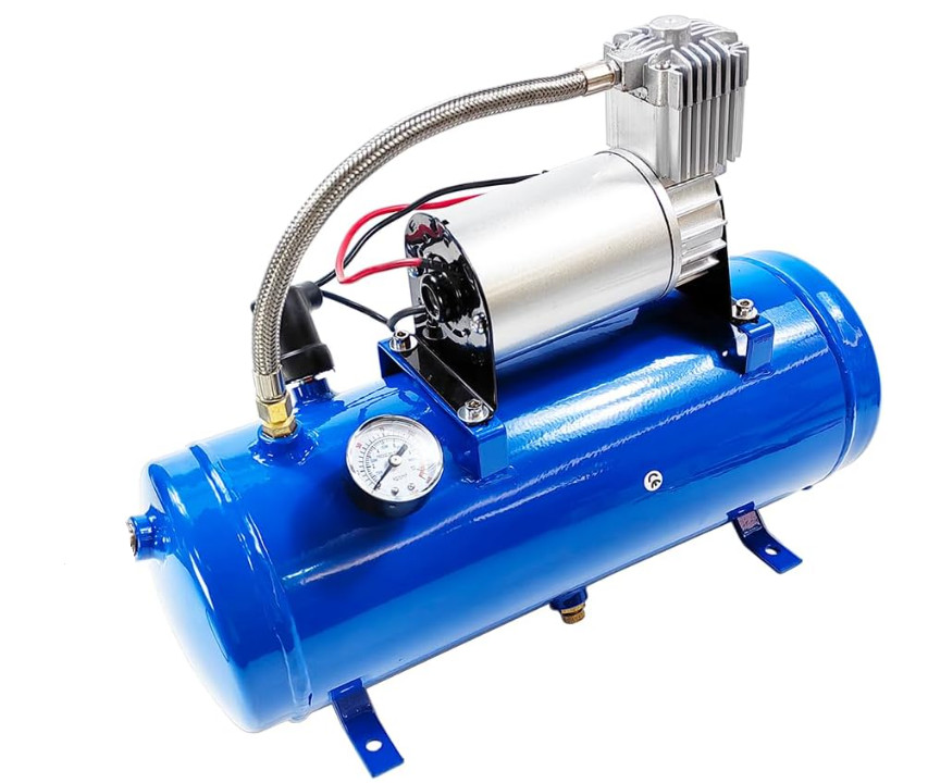 Hookah Diving Scuba Snorkeling Air compressor 12 Volt 1.6GAL 150 PSI +Regulator