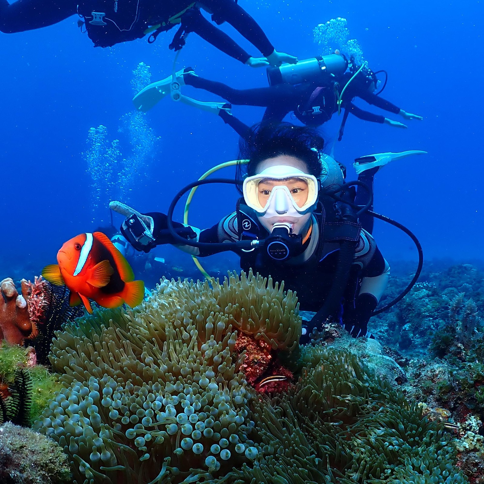 Saekodive Nami Single Lens Frameless Diving Mask – Uv Available Wide View