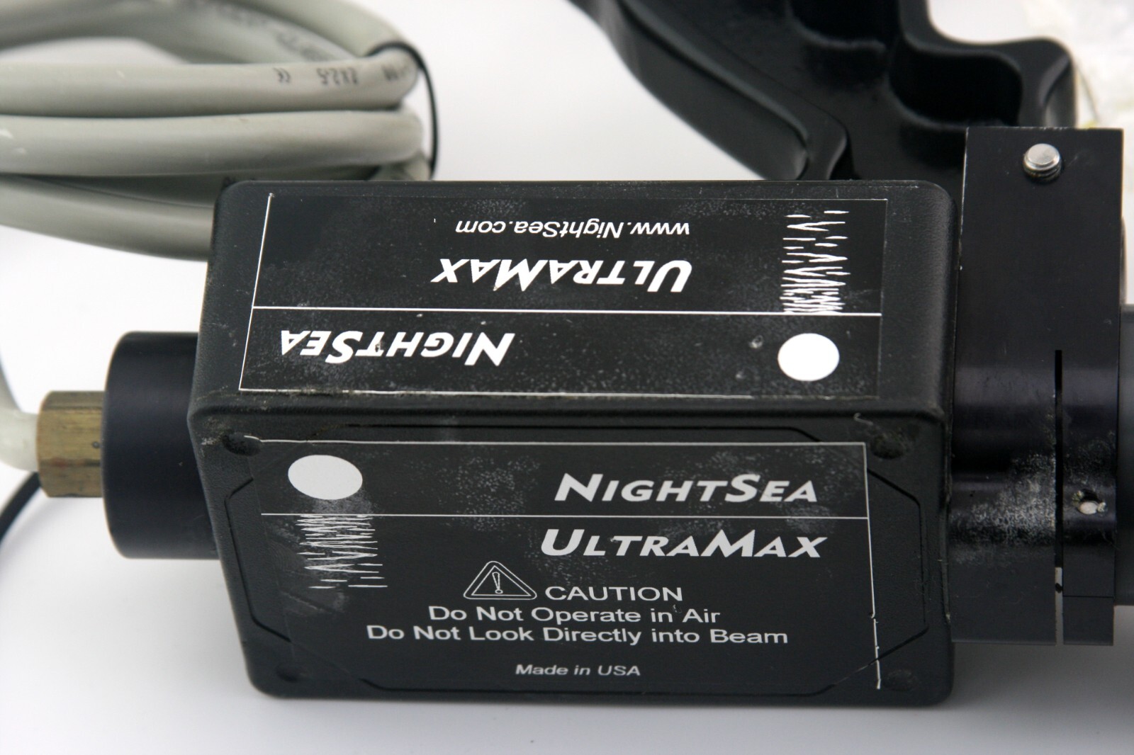 Underwater NightSea Ultramax Canister Light with Case & Extras. No Battery