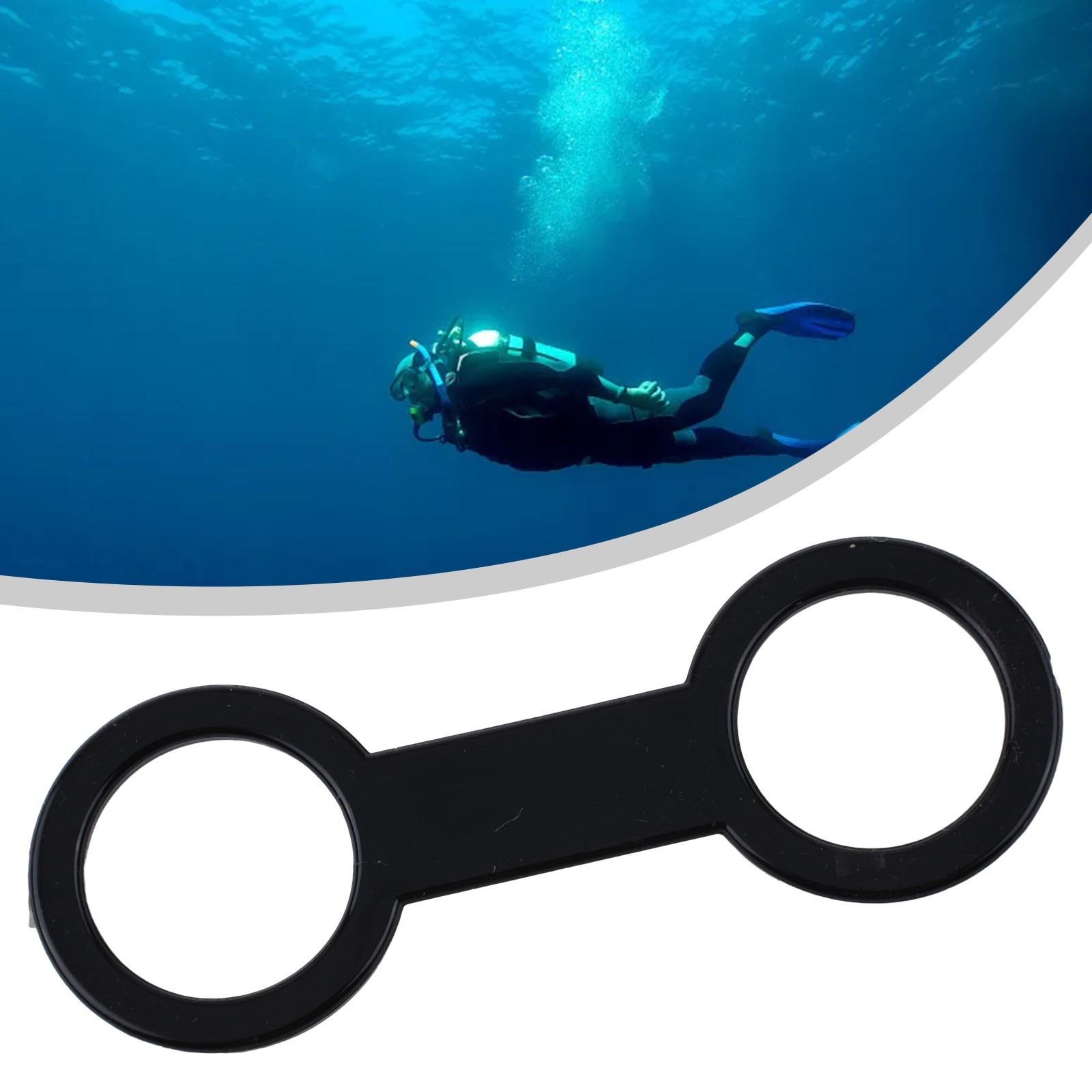 Retainer Clip Plastic Breathing Tube Silicone 8-shaped Buckle Hot Sale