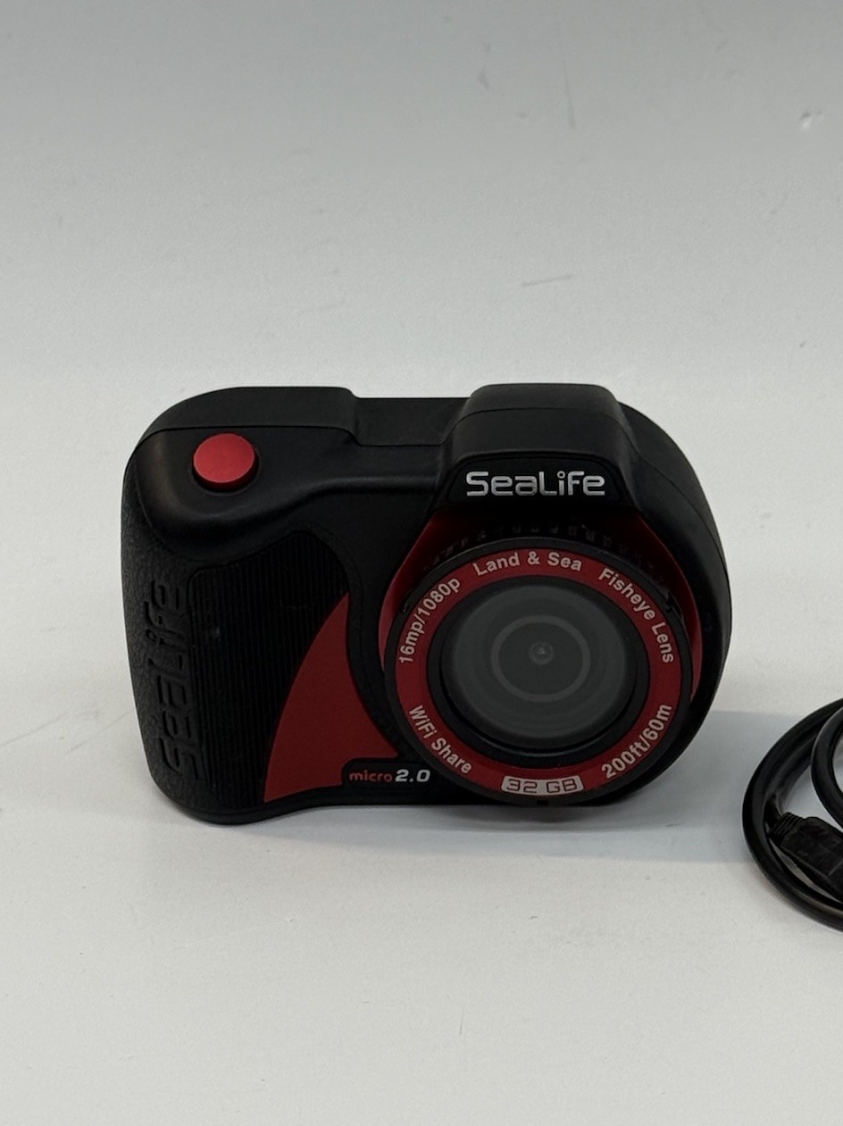 SeaLife Micro 2.0 Underwater Diving Camera land & sea 32GB 1080P WiFi fisheye