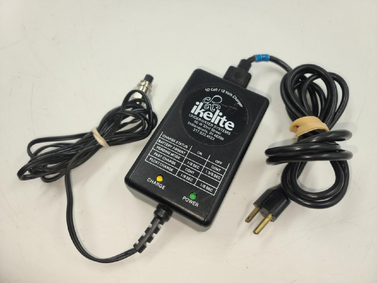Original OEM ikelite Underwater Systems Pro Video Lite II/2 10 Cell 12V Charger