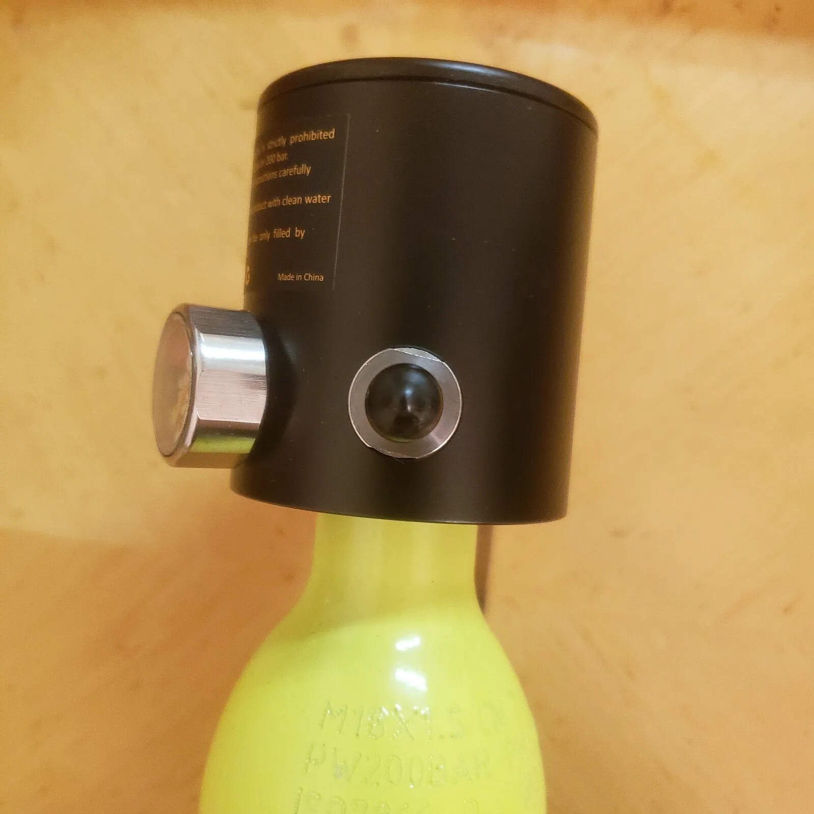 SMACO Mini Scuba Tank for Beginner 0.5L Scuba Cylinder Support 5-10 Minutes