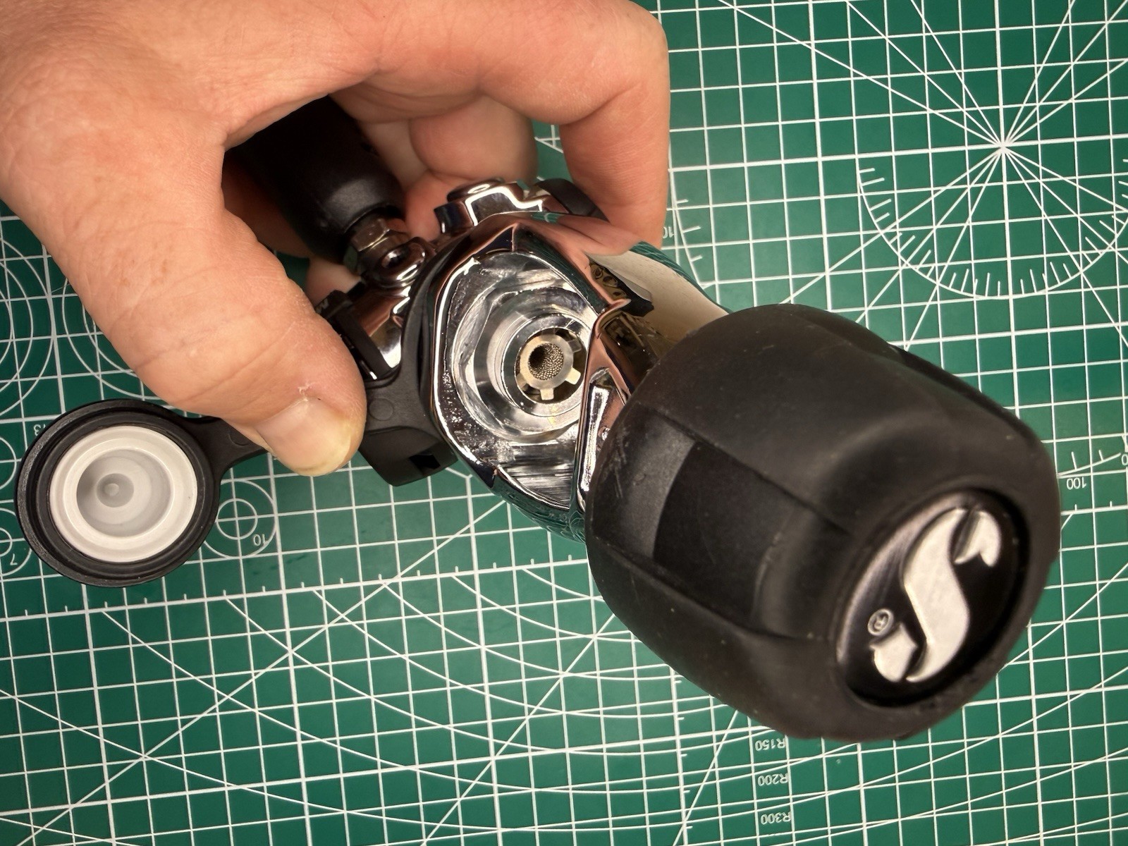 Scubapro Mk11 EVO/C370 Scuba Diving Regulator-Yoke-MINT CONDITION