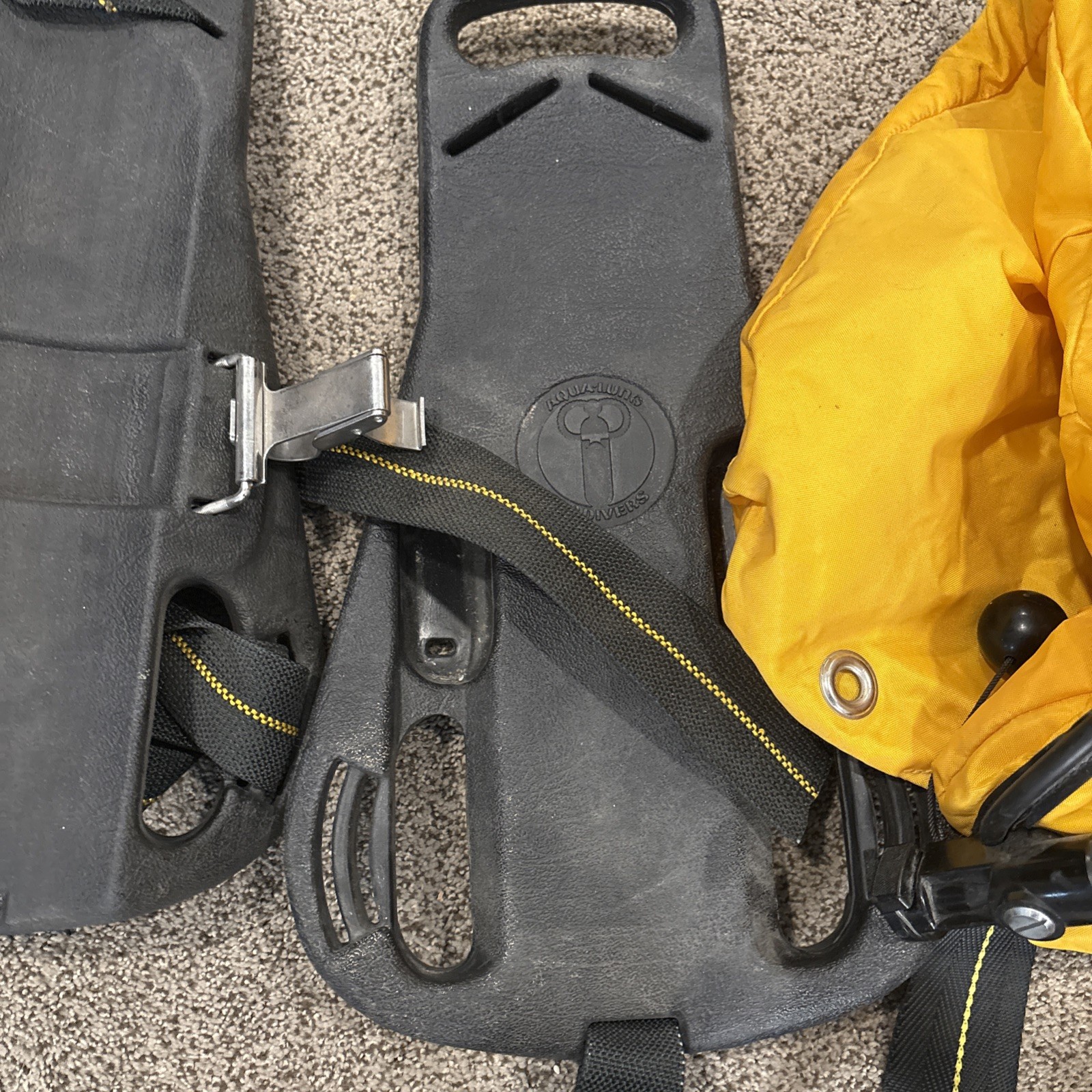 Aqua-lung U S Divers Diving Scuba Tank Holder Harness Backpack LOT FOR PARTS