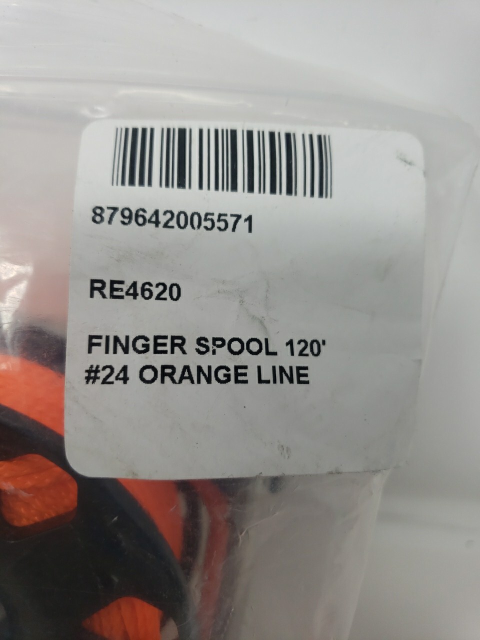 Dive Rite Finger Spool 120′ #24 Orange Lins (Re4620)
