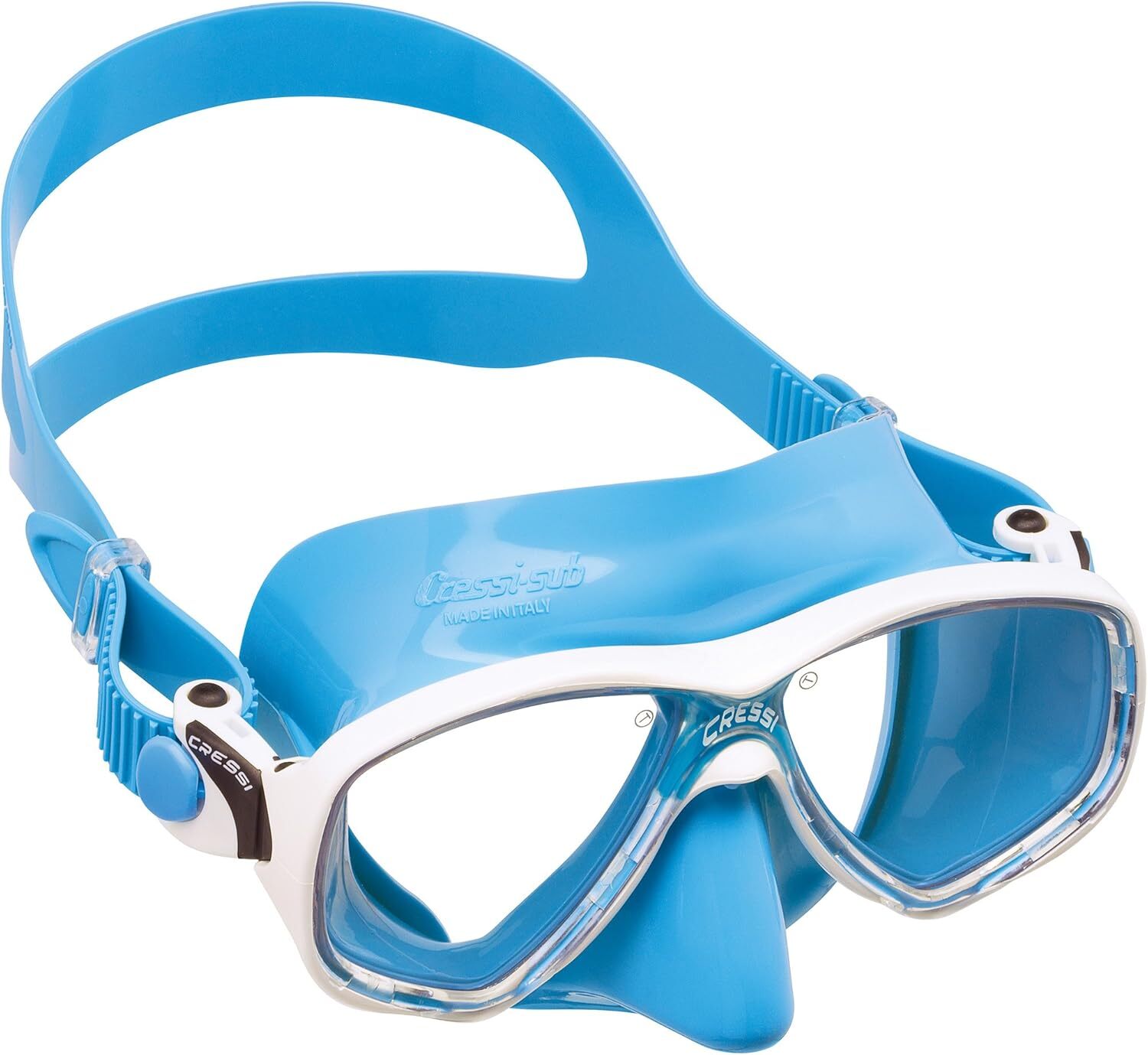 Cressi Marea Mask – Dual Lens Anti-Fog Dive Mask for Snorkeling and Scuba