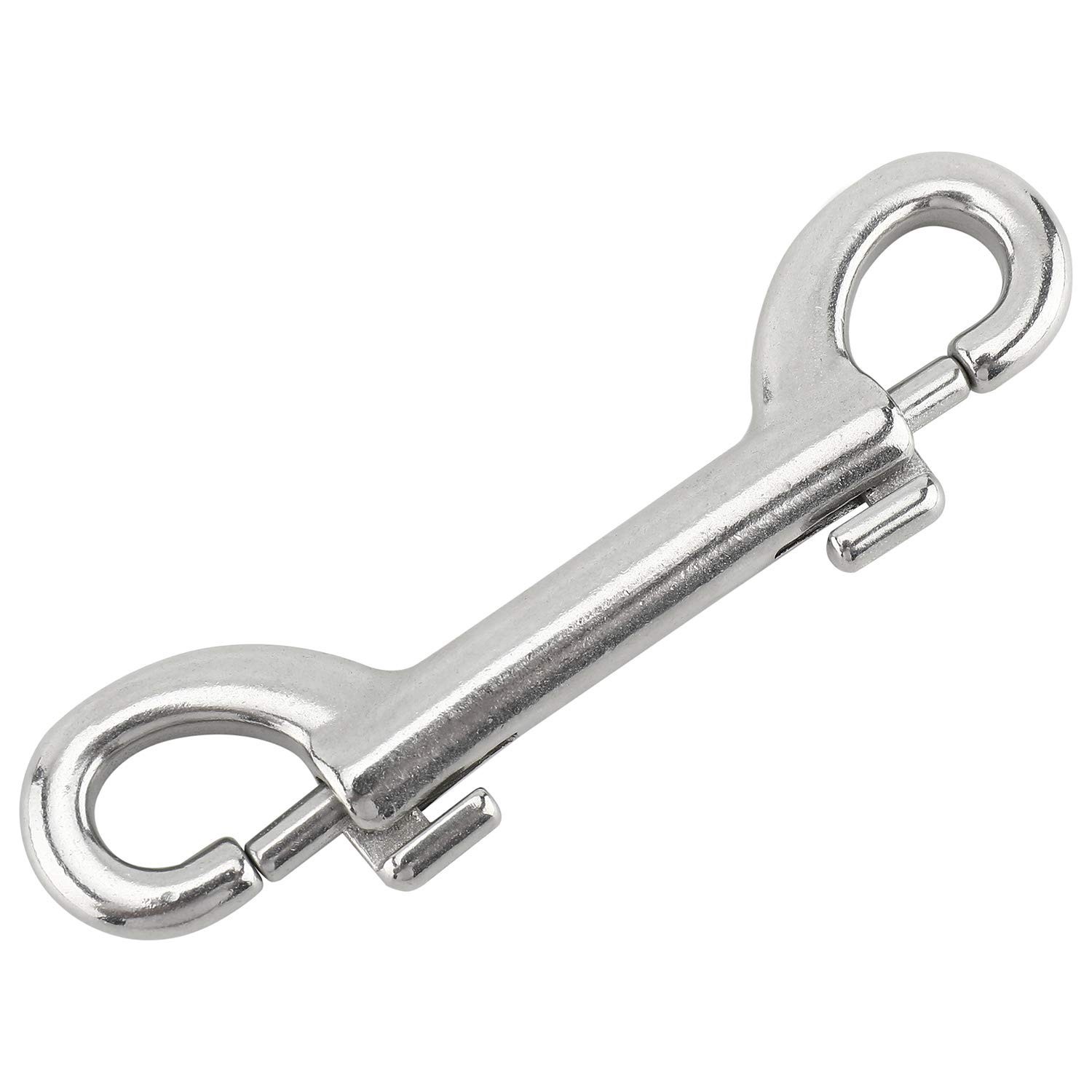Yaegoo 4 Pack 316 Stainless Steel Double Ended Bolt Snap Hook, 3-1/2 Inch Mar…