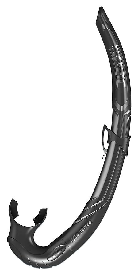 Seac Liquid, Foldable Snorkel, 100% Hypoallergenic Silicone