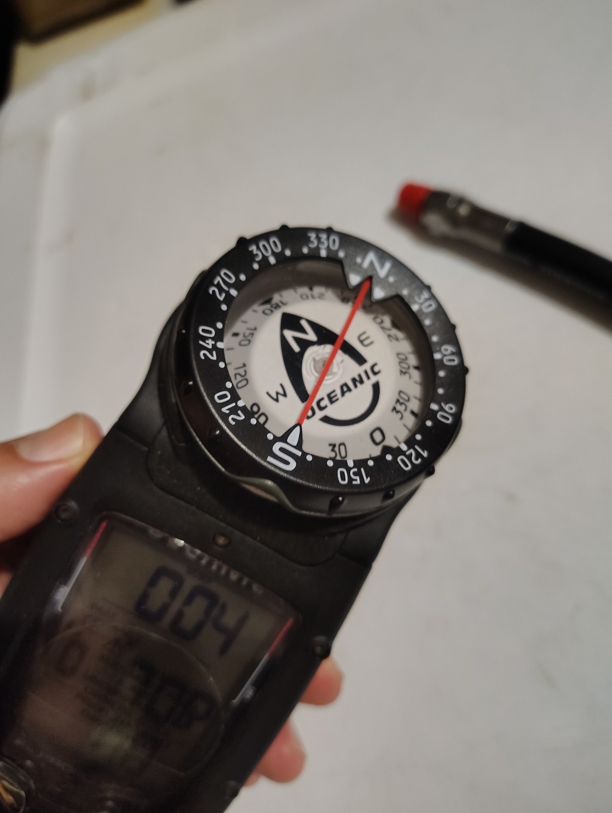 NEW NO COVER Oceanic Pro Plus 4 w Compass Air Integrated Dive Computer Console