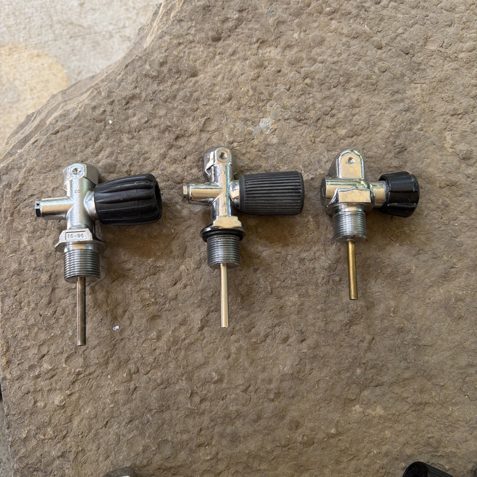 Three Sherwood Scuba, Paintball K Valves