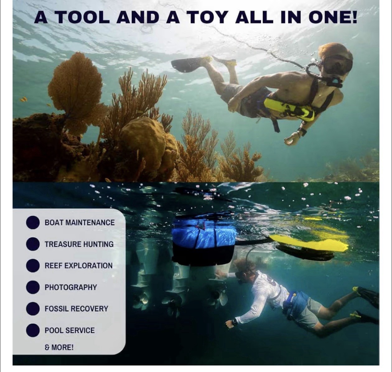 **BLU3 Nomad Snorkel Scuba Dive System – Brand New Mint Ready To Go $2199 New**