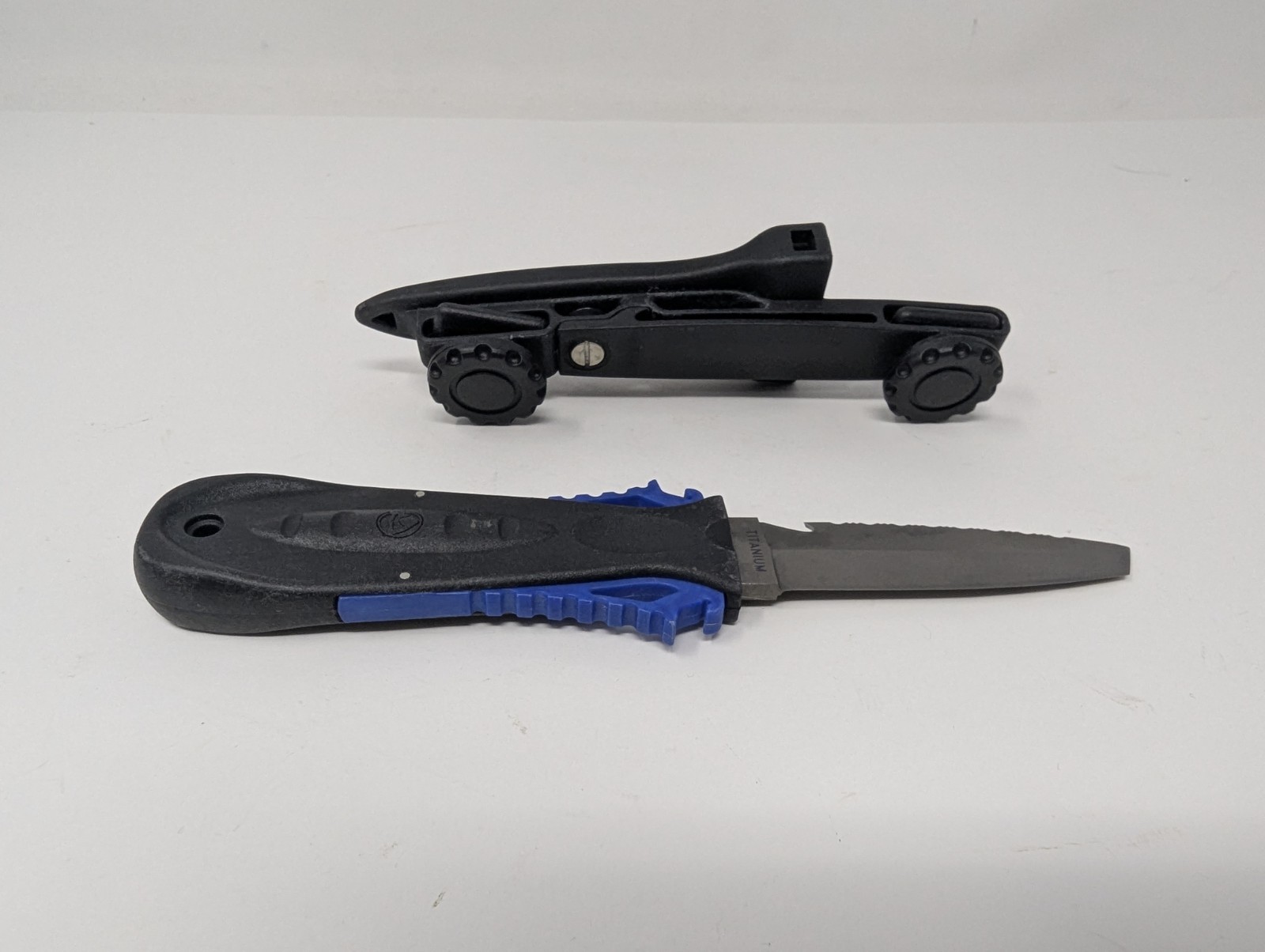 Wenoka Blackie Collins Titanium Dive Knife, Deep See
