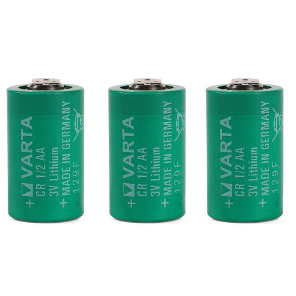 3x Varta CR1/2AA Battery 3V Micro Li-ion Battery CR14250 950mAh Non-rechargeable