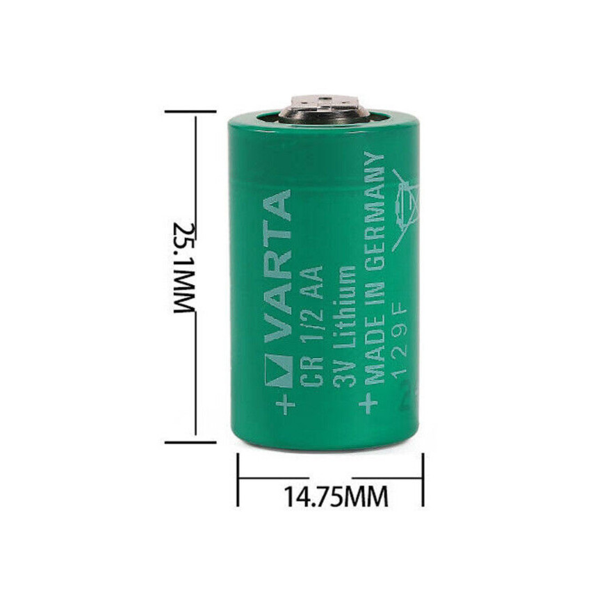 CR14250 Varta CR1/2AA Battery 3V Micro Li-ion Battery 950mAh Non-rechargeable