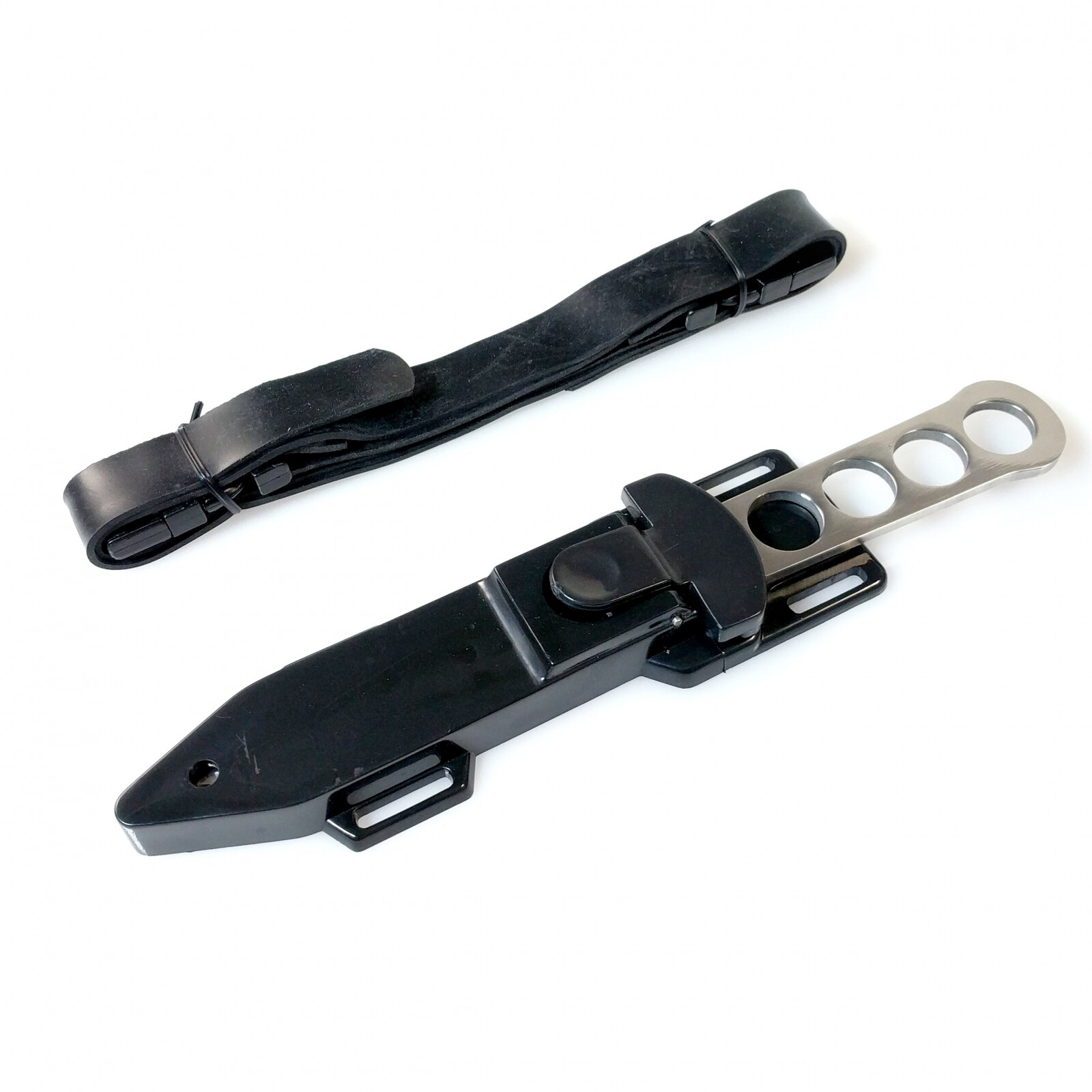 9 Inch Full Tang Serrated Dive Knife with Sheath and Leg Holster Straps
