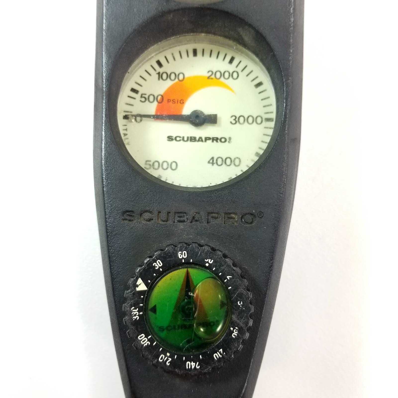 Scubapro Scuba Dive 2 Gauge Console 5000 SPG Pressure Gauge 150ft Depth #5029