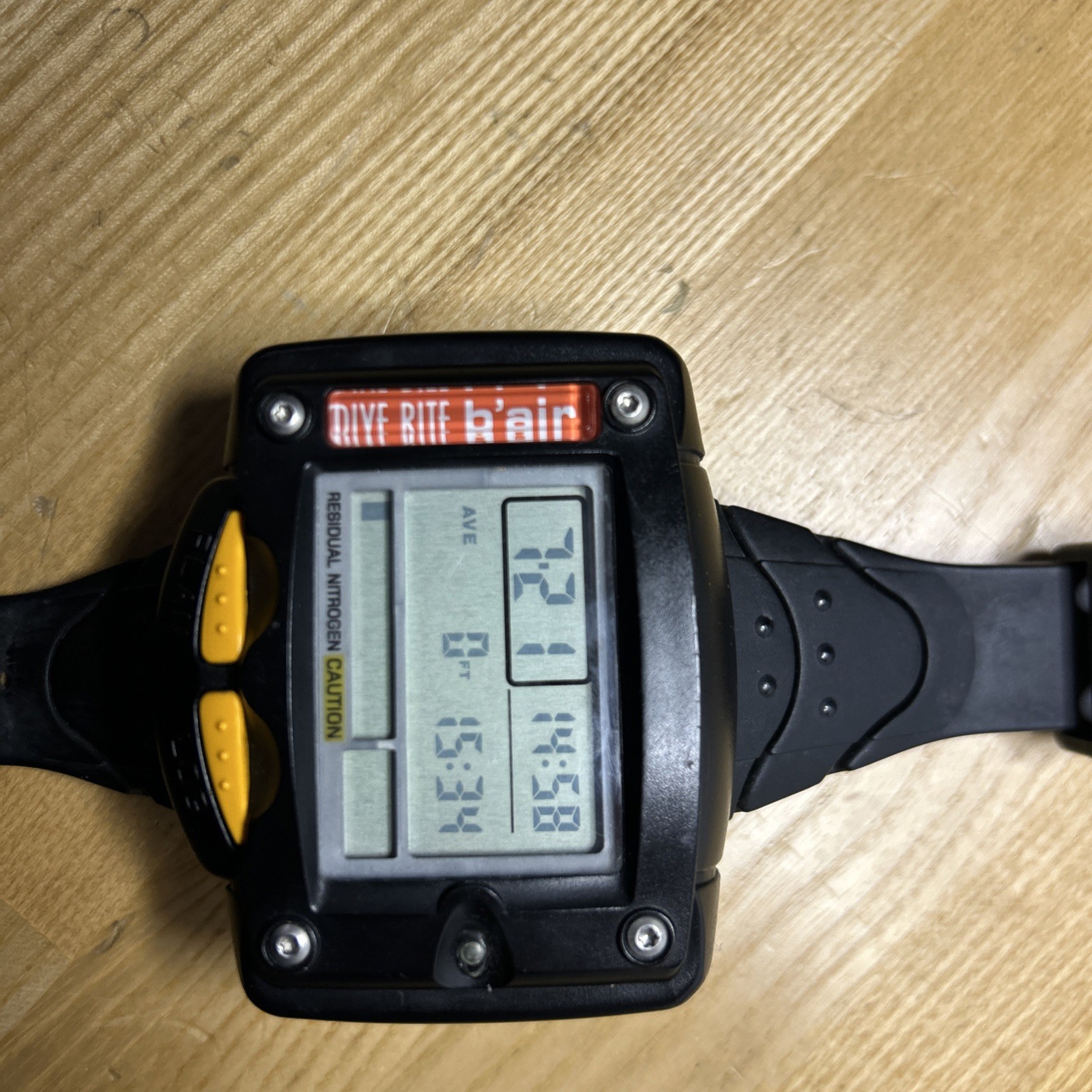 Dive Rite B’air Dive Computer Diving Tool TESTED WORKING Scubadiving