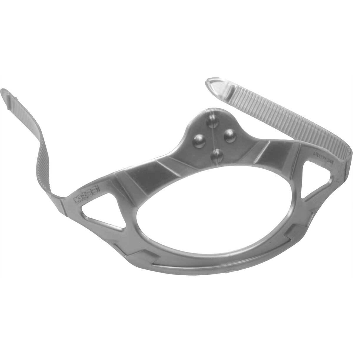 Cressi Silicone Mask Strap, BLACK