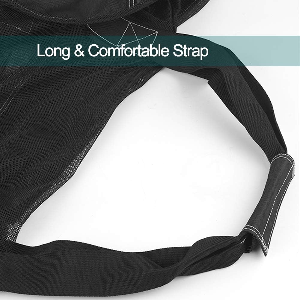 Bulex XXL Mesh Duffle Bag for Scuba Dive or Snorkel Gear, Extra Large, Black