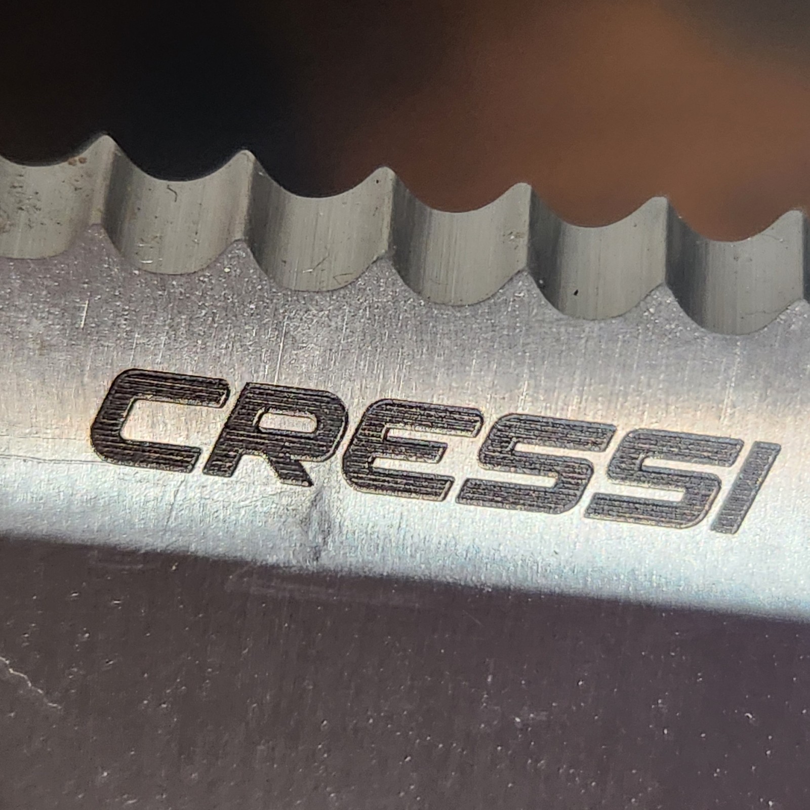 Cressi Sub Skorpion Dive Knife Stainless Steel w/Sheath SCUBA Diving Leg or BCD