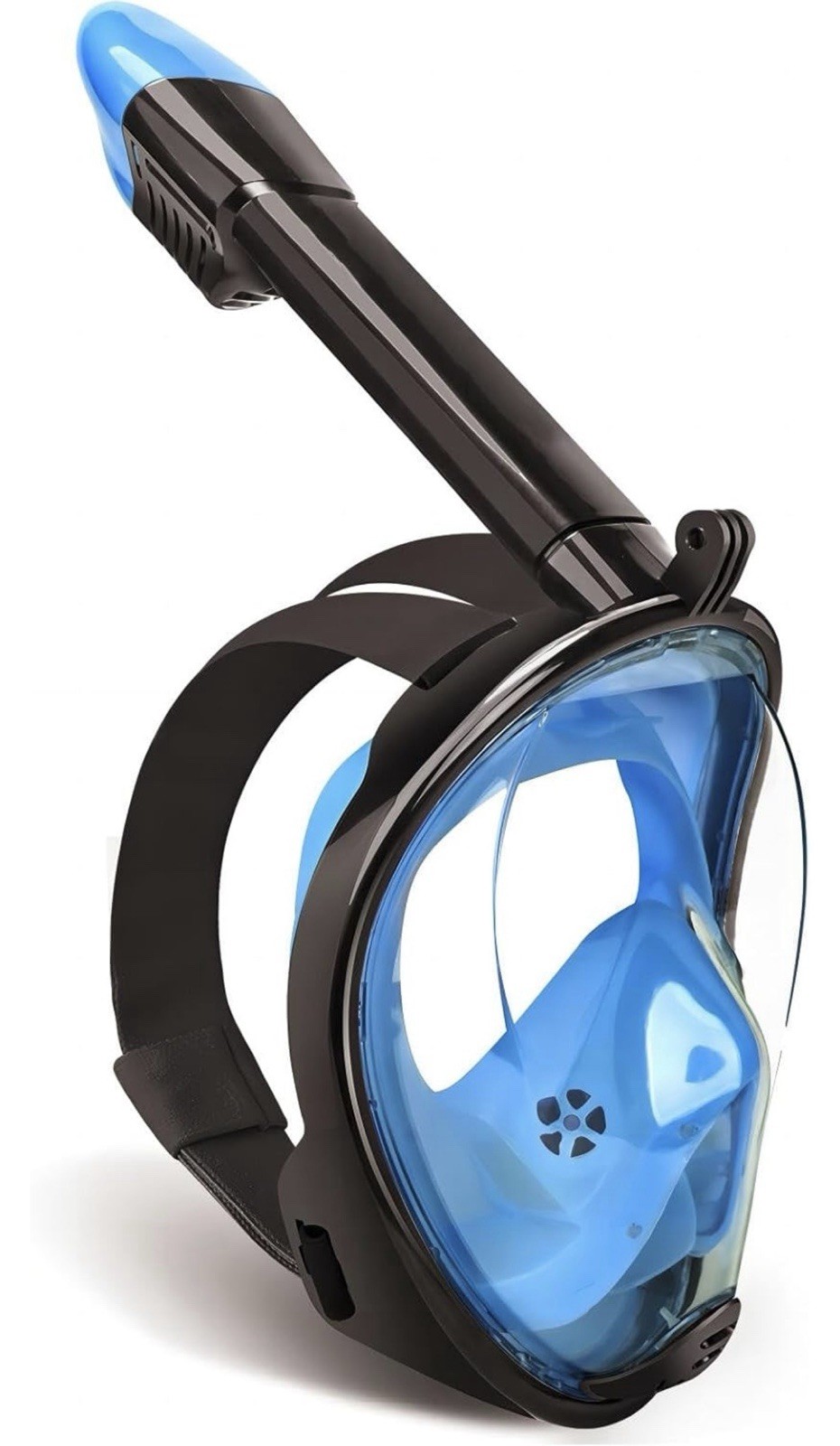 Full Face Snorkel, Anti-Fog, 180 Pano, Detachable Camera Mount Pink L/XL – A0063