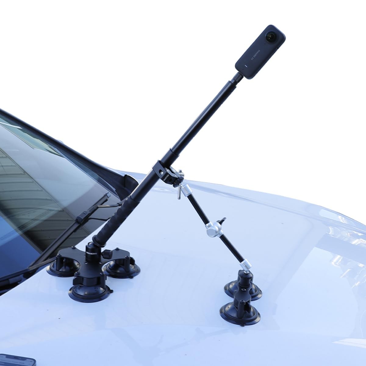 with tags PellKing Suction Car Mount Kit for Insta360 X5X4 X3GO 3 4 in1 G2U