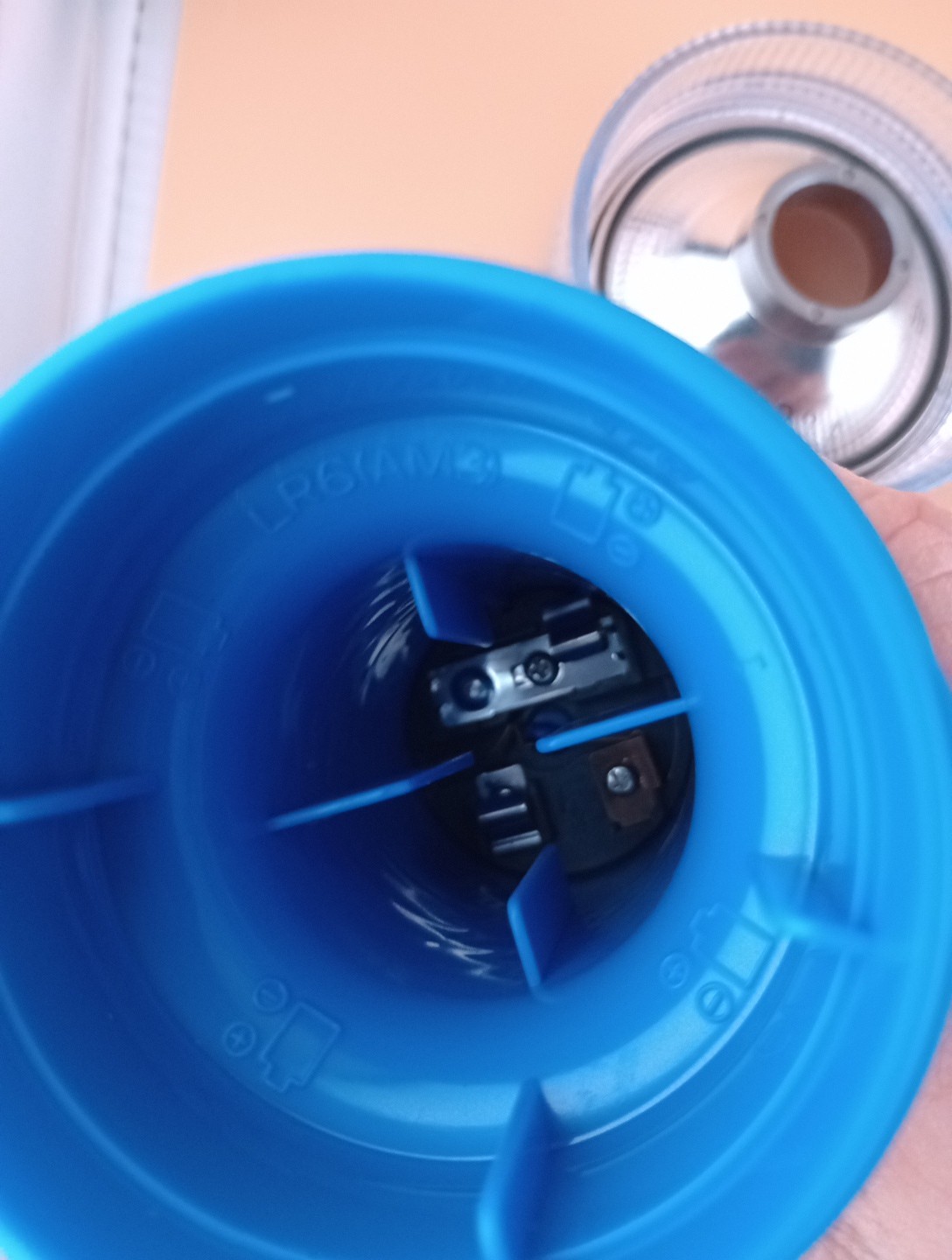 Apollo Underwater Light Made In Japan: working, blue, comes with rubber strap