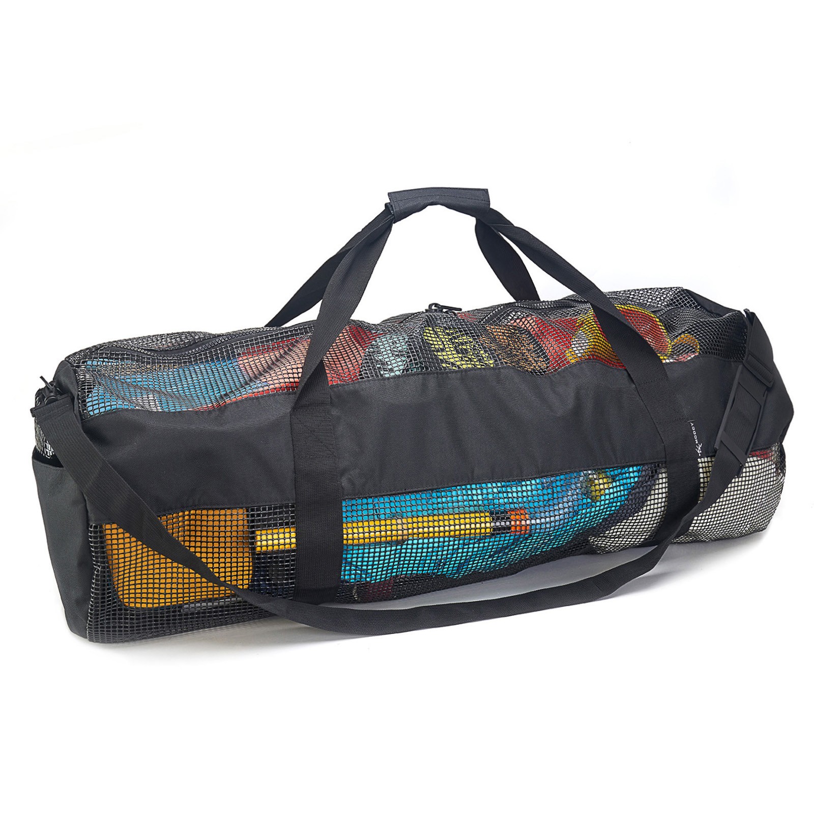 Black Mesh Dive Duffle Bag Scuba Snorkeling Sports Outdoor Diving Storage Bag A