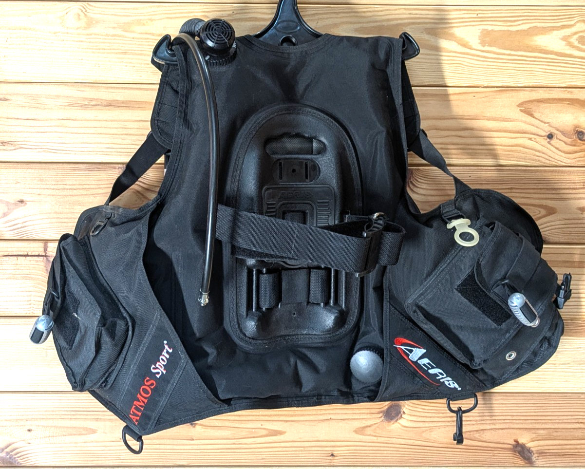 Aeris Atmos Sport Scuba Dive Weight Integrated BCD BC Size Small AIR TIGHT