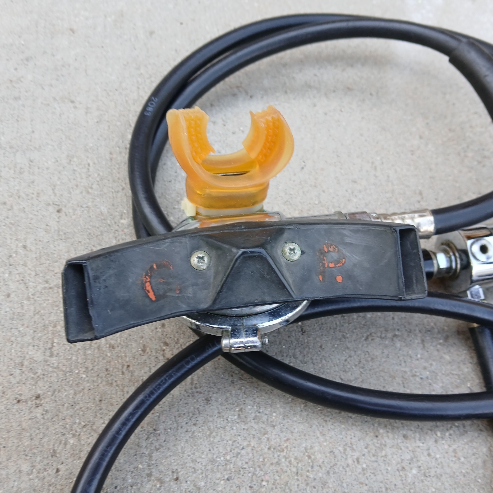 US Divers Aqua Lung Calypso J Regulator Set Scuba Dive Vintage