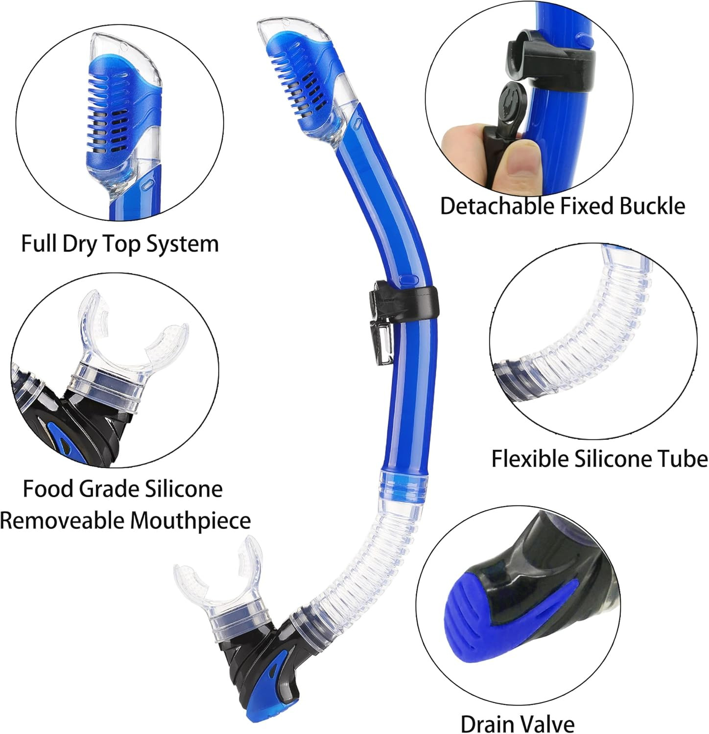 Snorkeling Gear for Adults with Fins Scuba Diving Gear Adult Professional Travel