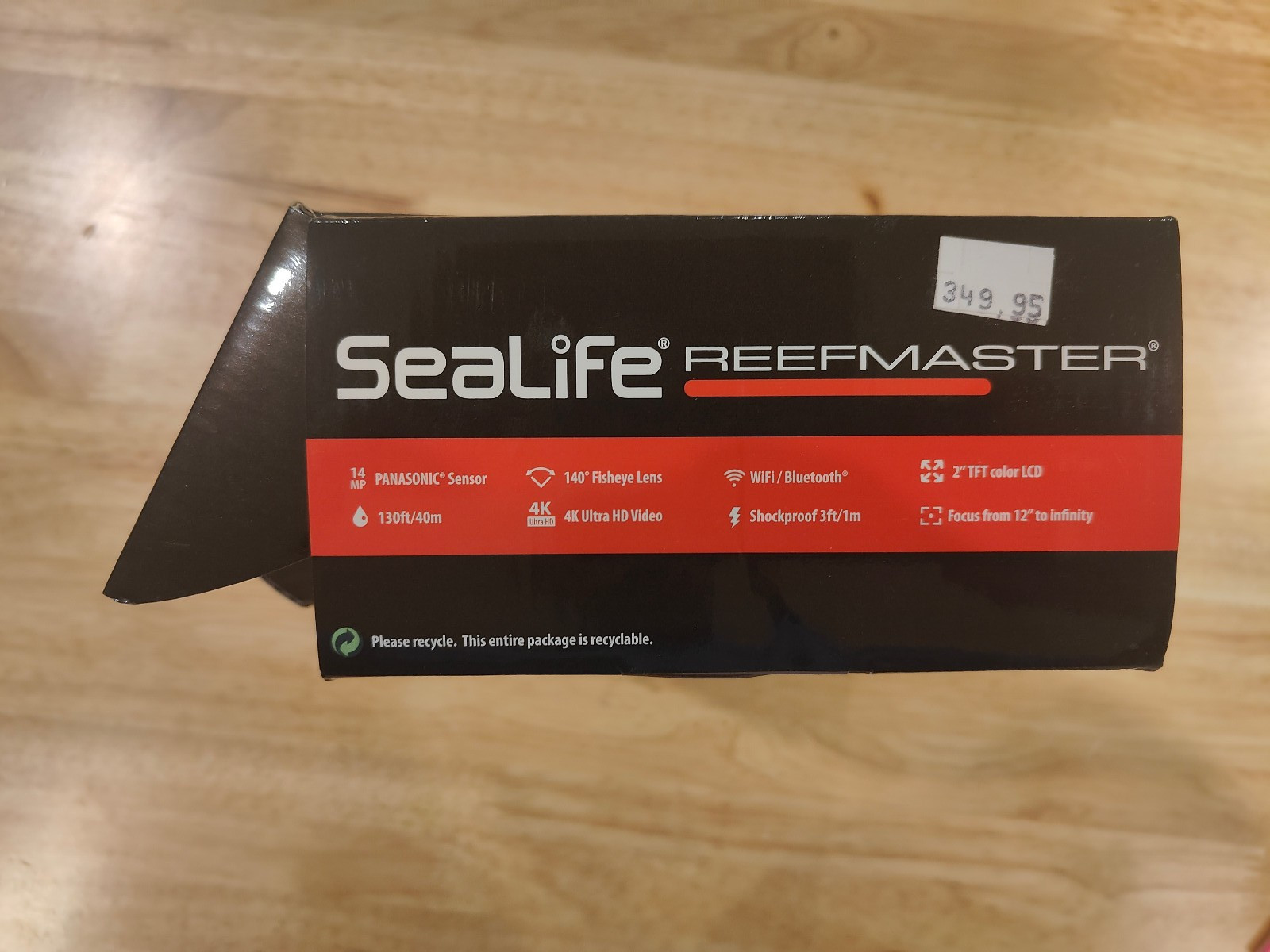 NEW IN BOX Sealife RM-4k Camera With Underwater Housing for Scuba Diving