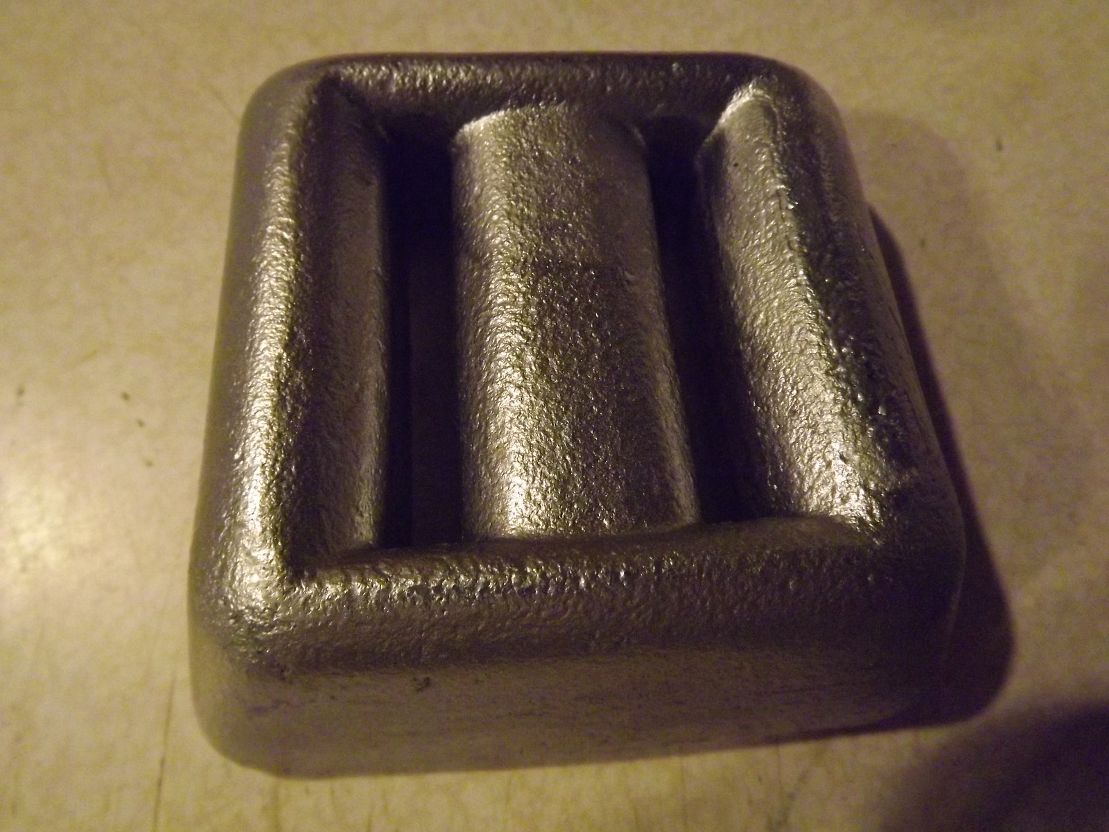 1-3lb & 1-4lb Lead Dive Weights GREAT FOR SCUBA DIVING AND FREE SHIPPING