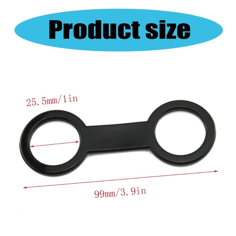 Snorkel Mask Strap Keeper Tube Holder Dives Snorkeling Clip Retainer Attachments