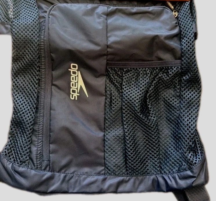 SPEEDO Ventilator Deluxe Mesh Equipment Backpack Bag NWOT