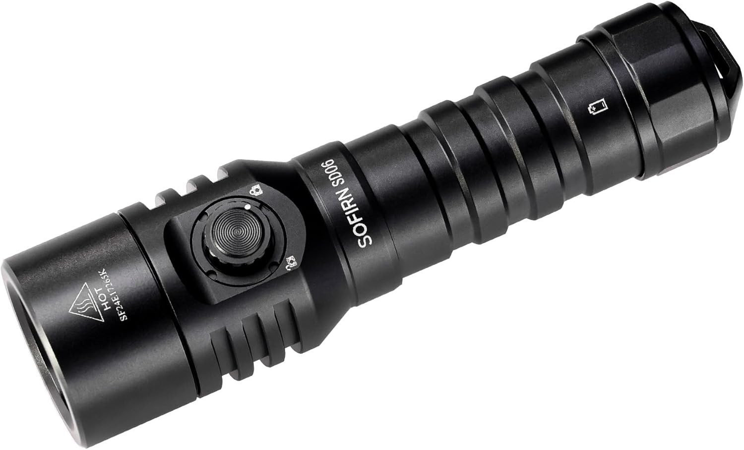 3200 Lumens SD06 Scuba Diving Flashlight, 472m Bright Waterproof Light