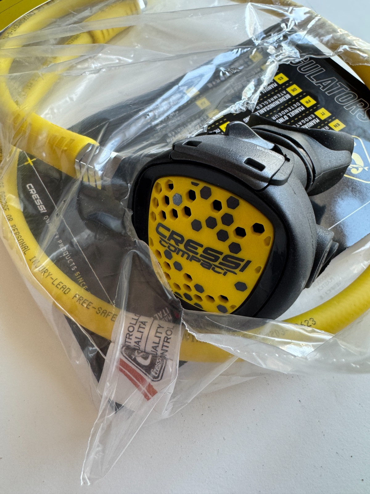 Cressi MG Balanced Octopus — Alternate Air Second Stage Scuba (New / Open Box)