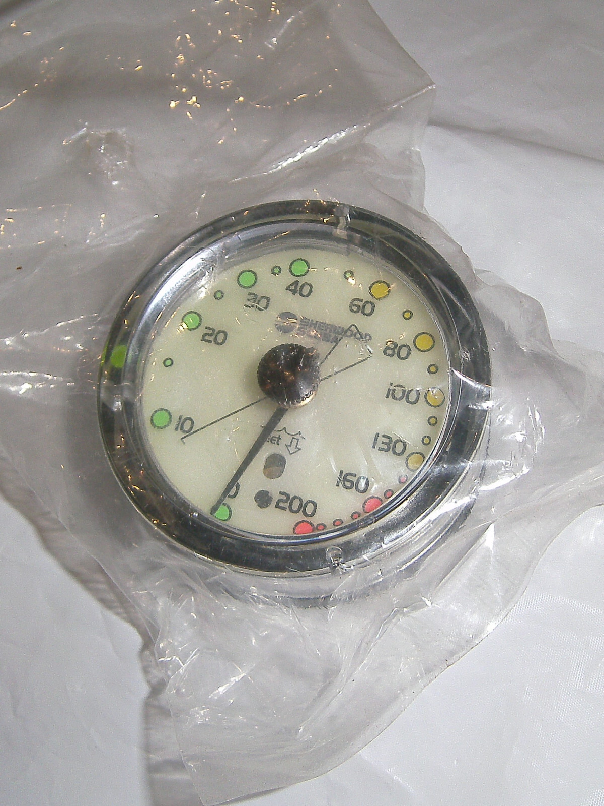 Sherwood Scuba Dive 200′ Depth Gauge module w/ Max Depth – New p/n SH-014752