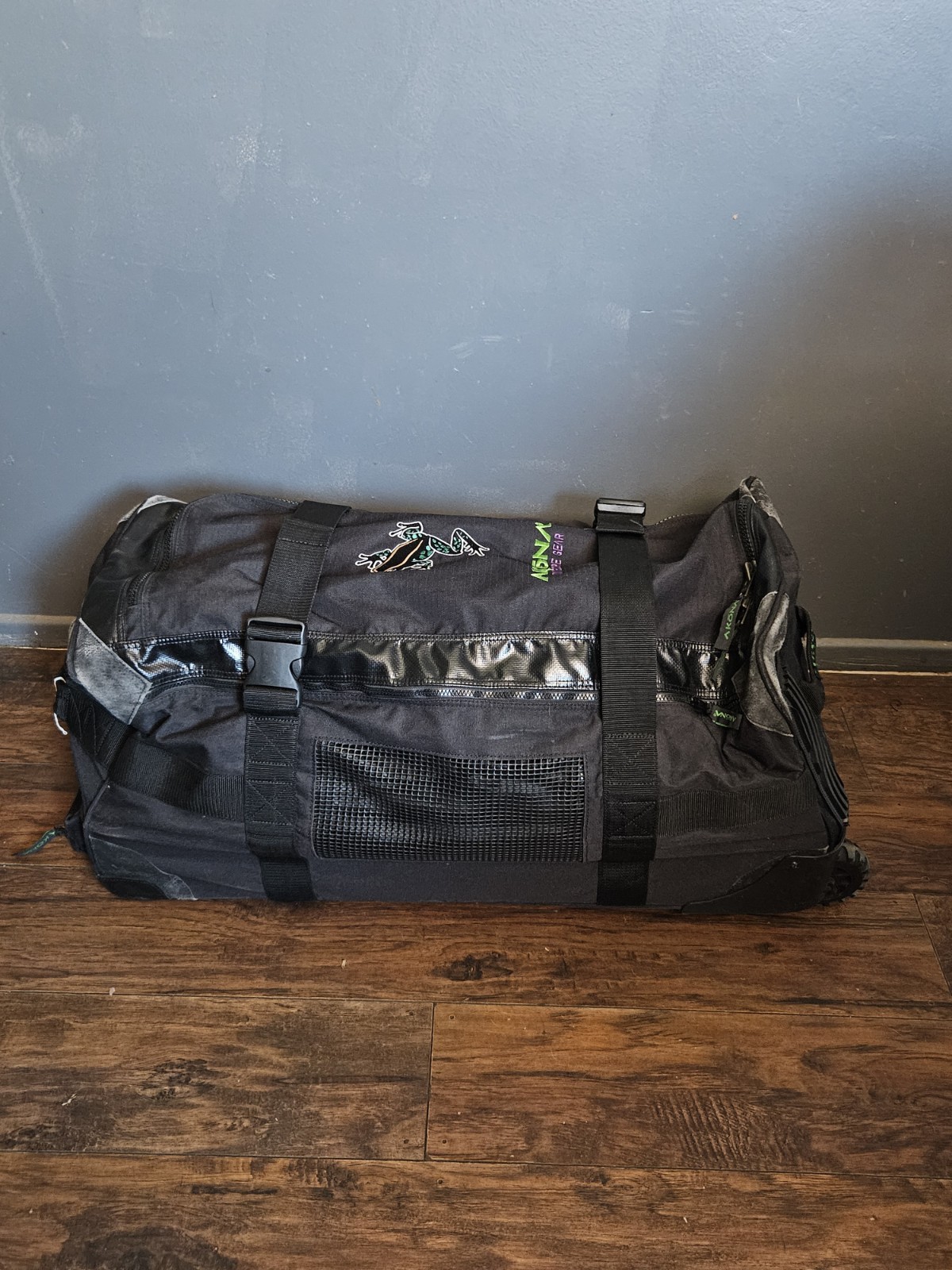 💥AKONA Adventure Gear Travel Scuba Dive Roller Bag BLACK 36″ x 15″ x 16″ #3