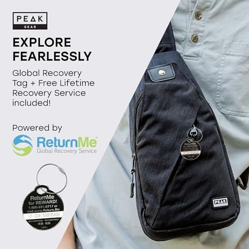 Travel Sling Bag. Compact Crossbody Bag | Lighter and Smaller than a Black
