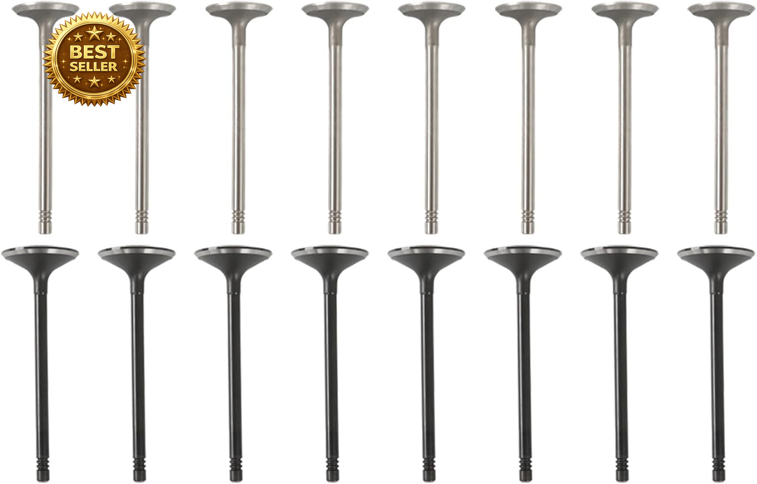 16PCS Intake & Exhaust Engine Valves GM 2.0L 2.2L 2.4L ECOTEC DOHC Replacement 1