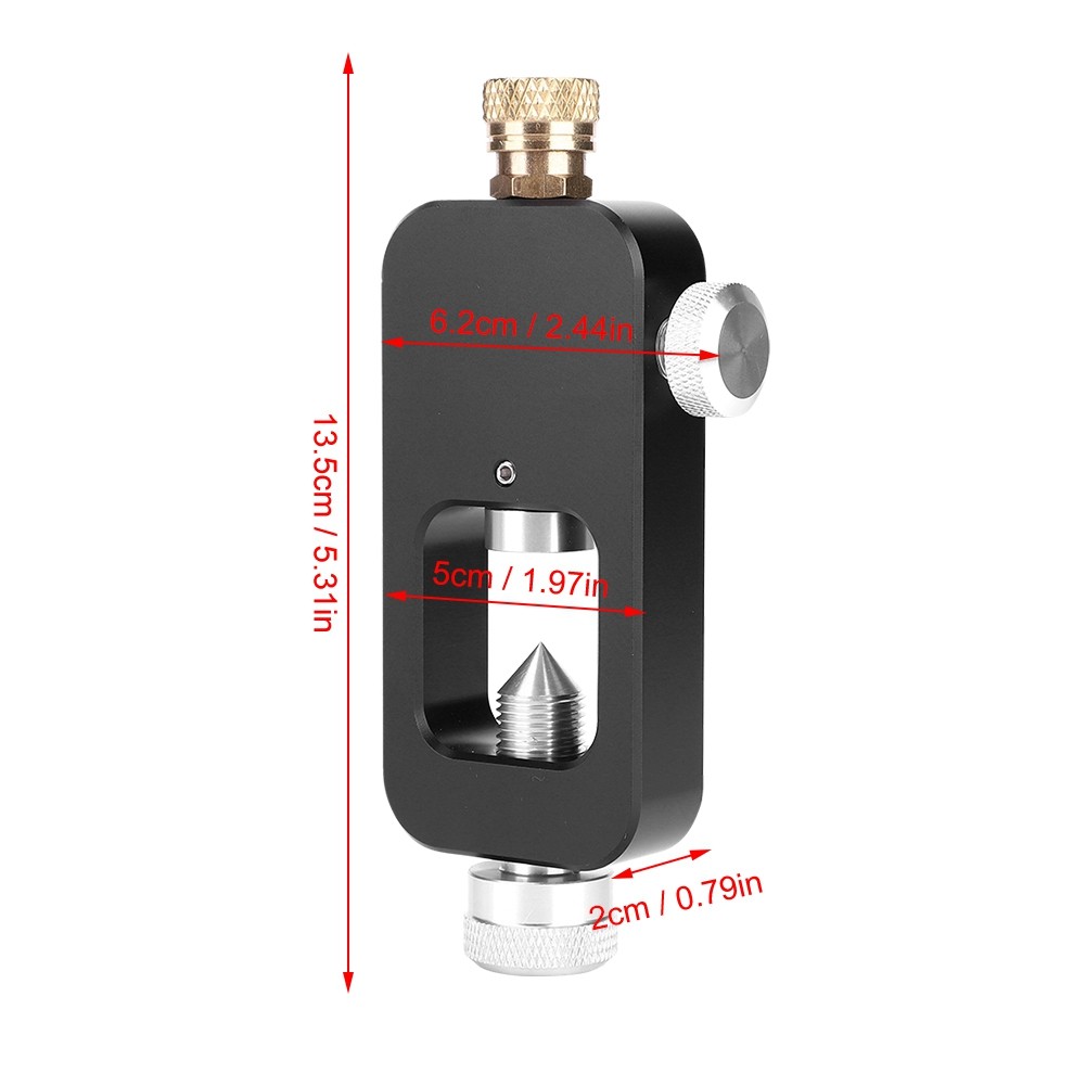 N- Aluminium Alloy Scuba Tank Refill Adapter For Oxygen Cylinder Diving