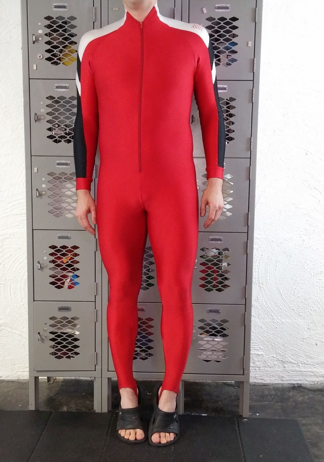 Sunbuster Full body DIVE SKIN Spandex Suit Vintage Bodysuit Unisex Adult Medium